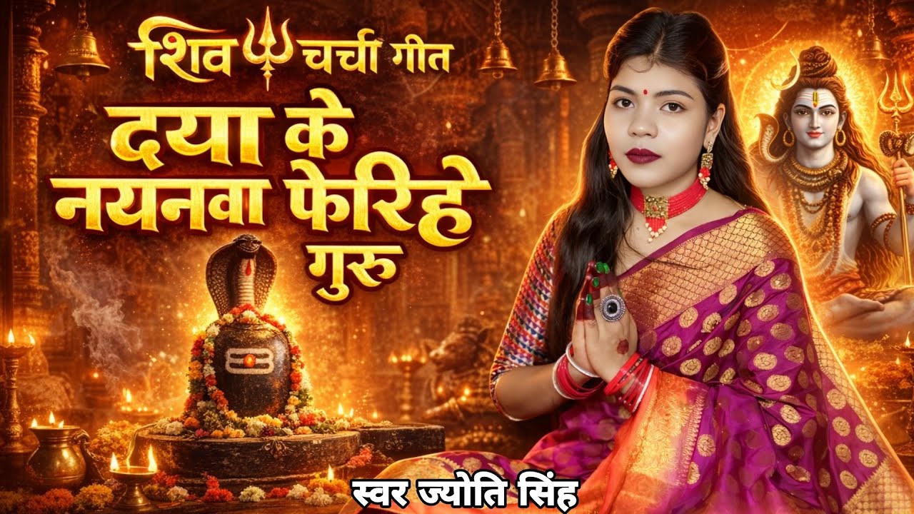 Jyoti Singh | दया के नयनवा फेरिहे गुरु | shiv charcha geet | shiv charcha bhajan | shiv charcha 