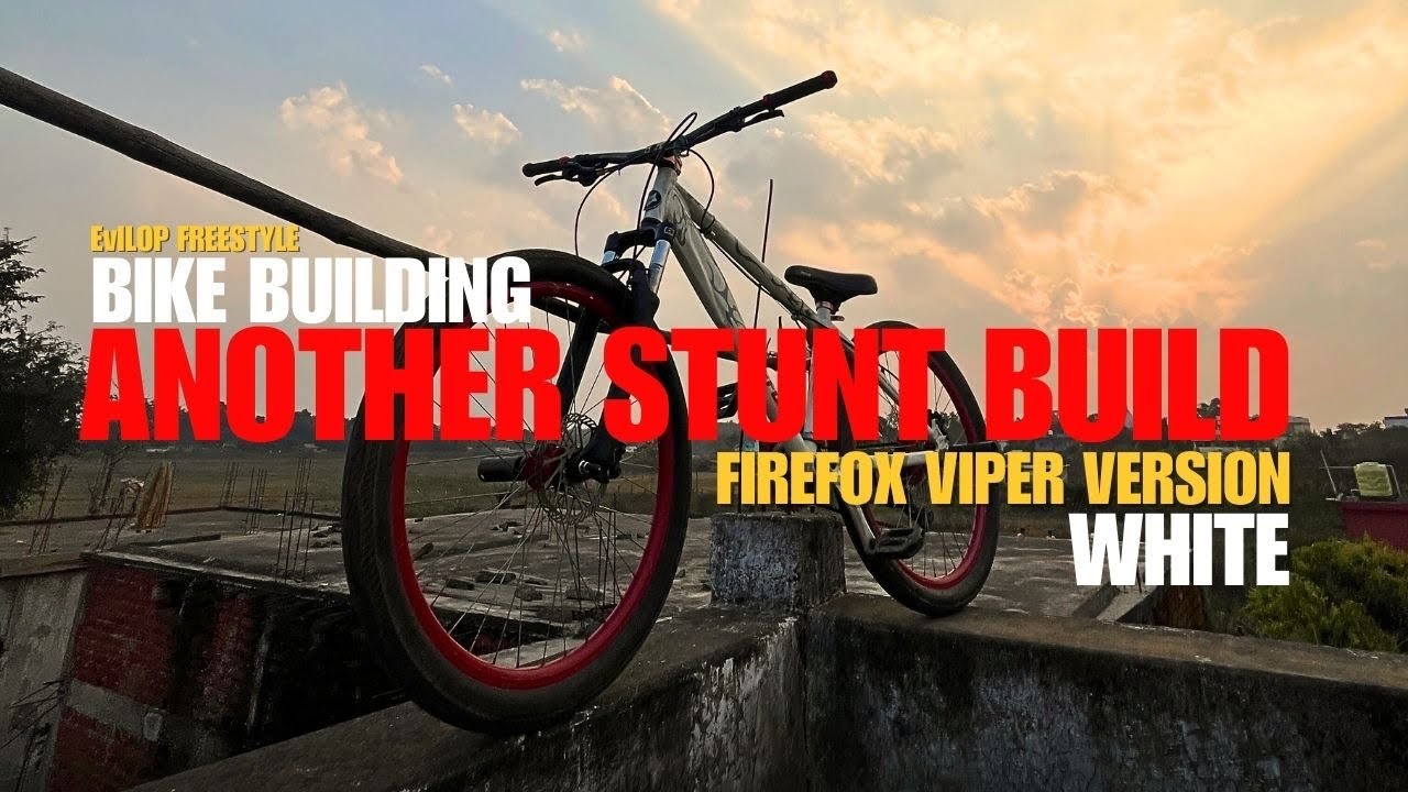Firefox viper Stunt bike build || FIREFOX VIPER VERSION WHITE ||