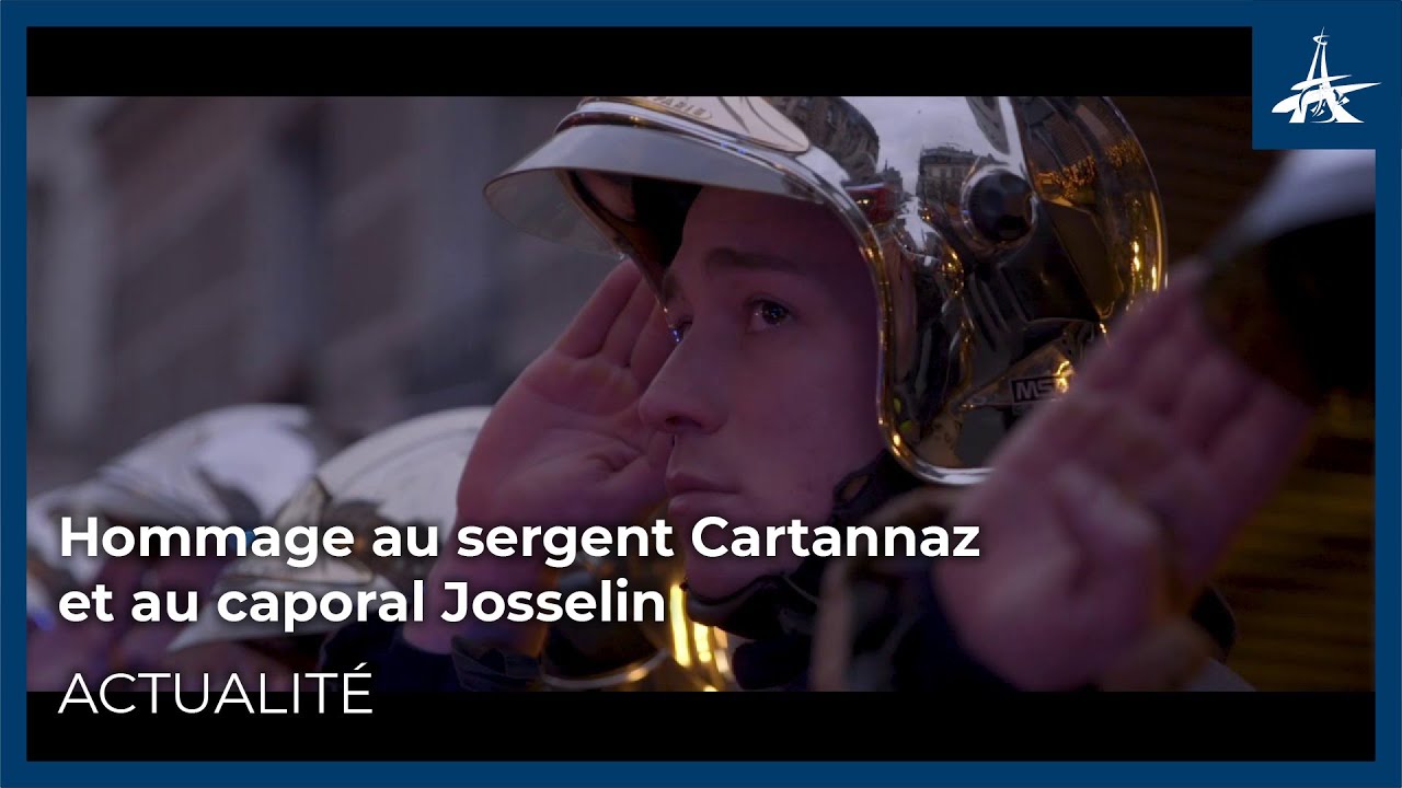 Hommage au sergent Cartannaz et au caporal Josselin