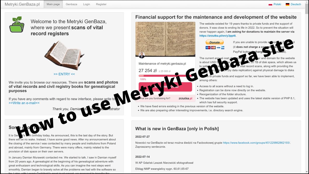 How to Find Metrical Books and more on Metryki Genbaza