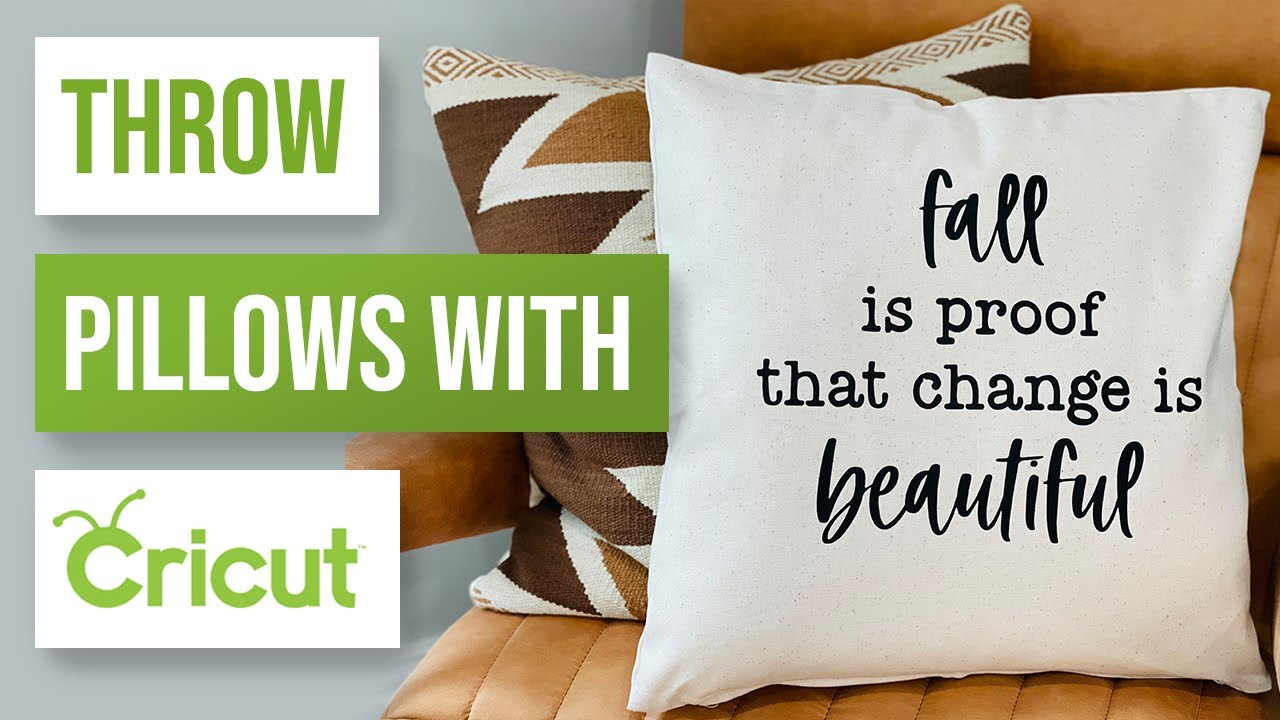 🎃 Throw Pillows With Cricut