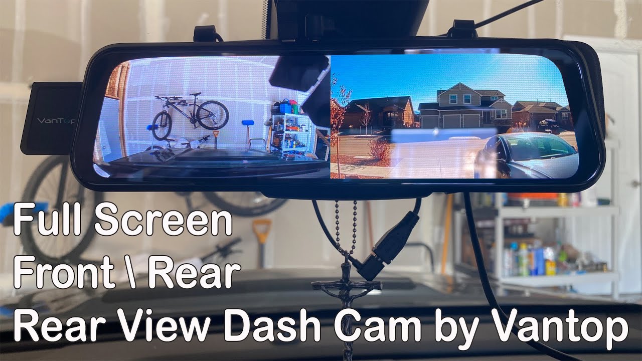 The Coolest Rear View Mirror Dashcam - Review