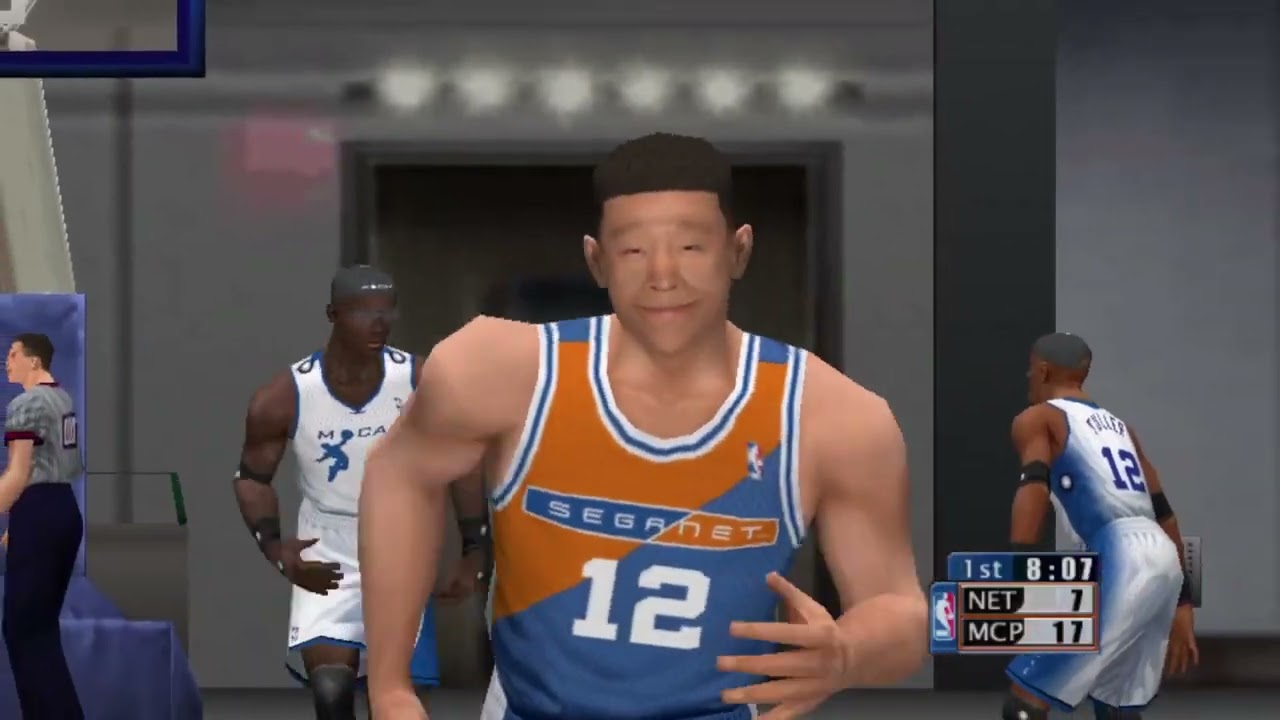 NBA 2K1 SEGA Sports Developer Team Series Game 2