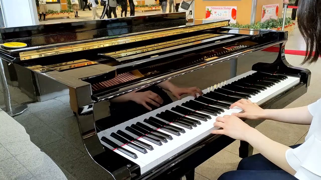【ストリートピアノ】GetWild(globe ver.) ✕Route246 /宇都宮駅
