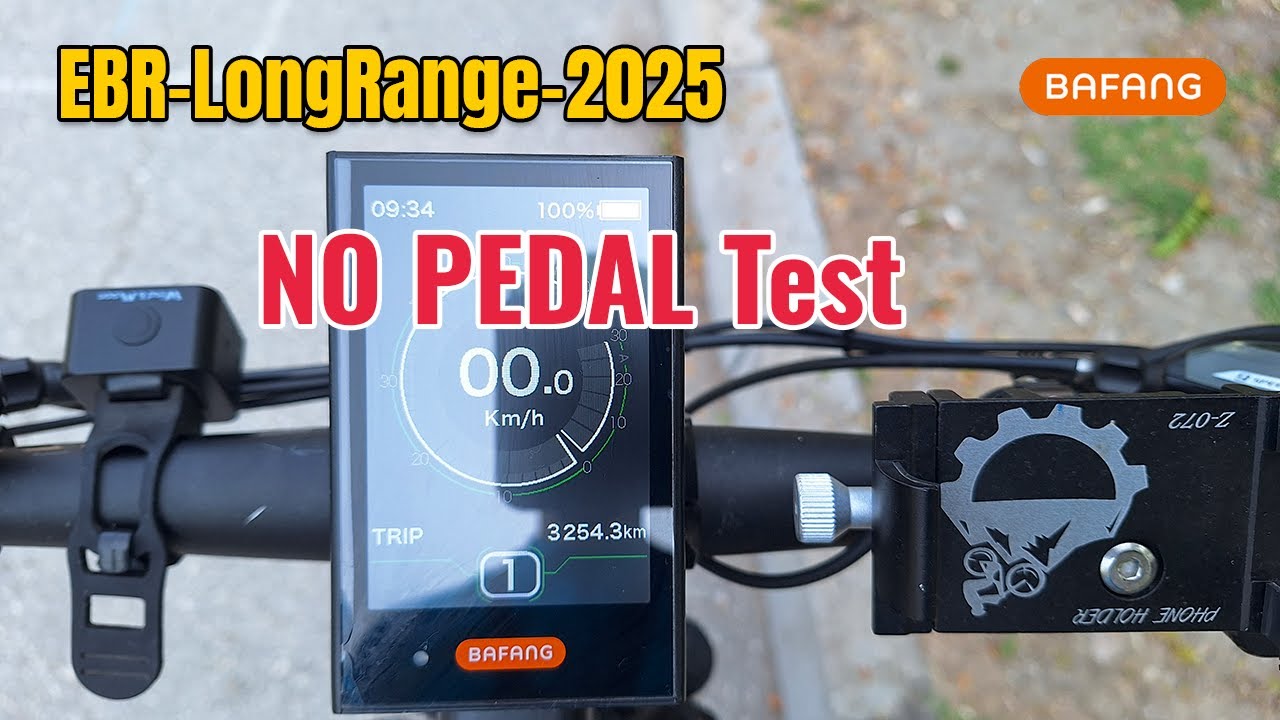 How Far Can My Bafang Go on Throttle Only? Flat Terrain Test!