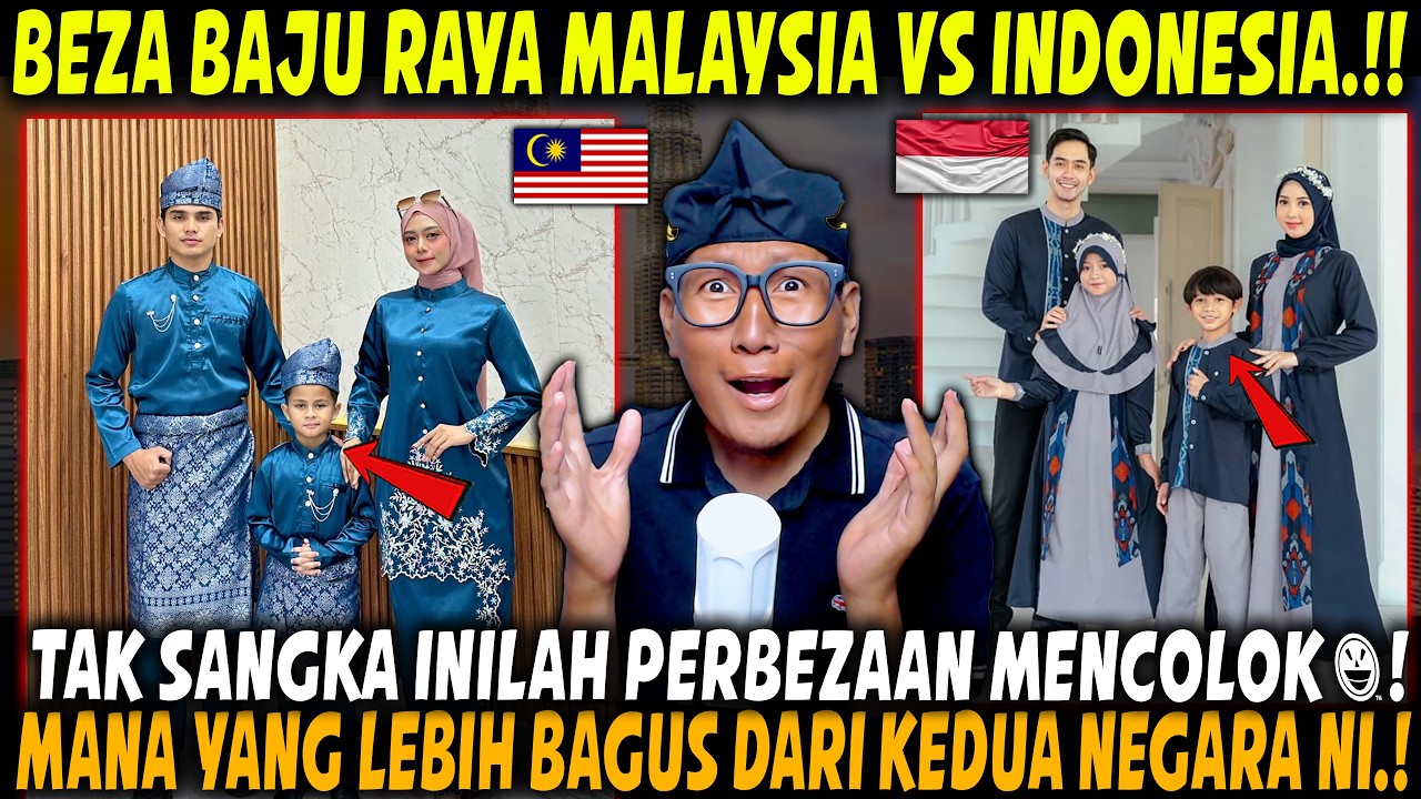 WOOOH.!! INILAH BEZA BAJU RAYA MALAYSIA DAN INDONESIA.!! MANA LAGI KACAK.! JAUH BERBEZA.!!