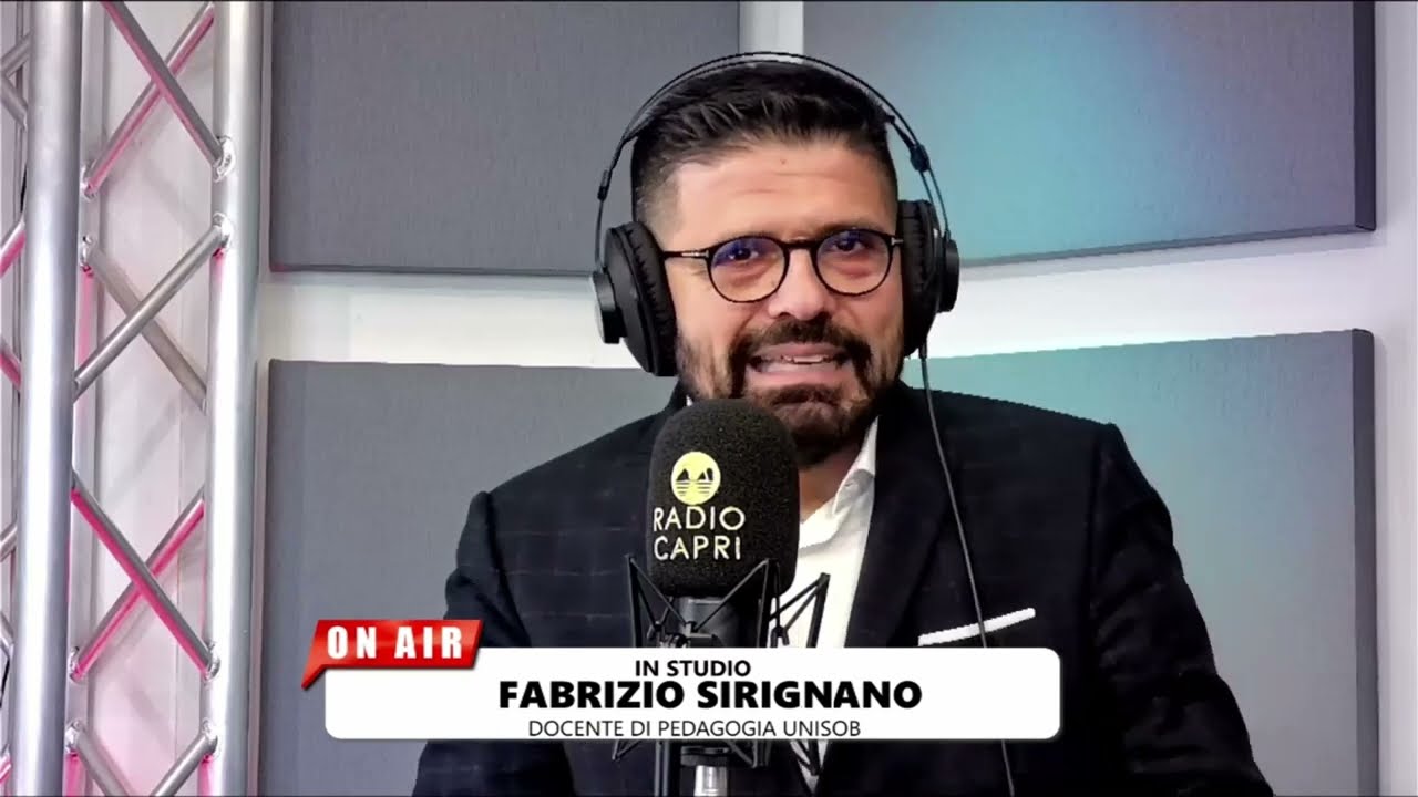 I GIOVANI E LA FORMAZIONE PER IL FUTURO. SIRIGNANO A RADIO CAPRI