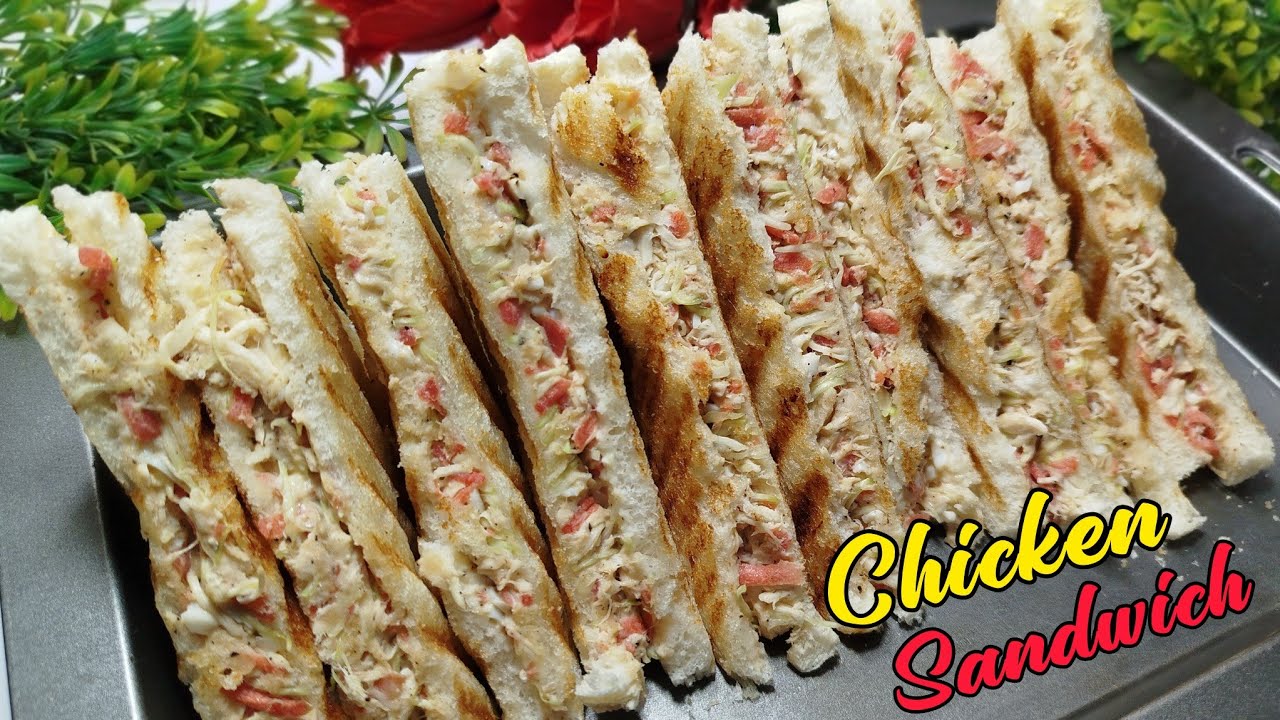 Chicken Sandwich Recipe | How To Make Chicken Sandwich | Ramadan Recipes For iftar | Sandwich Recipe