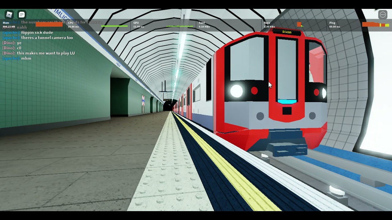 Trains at Pimlico Station: 16/10/21 ROBLOX