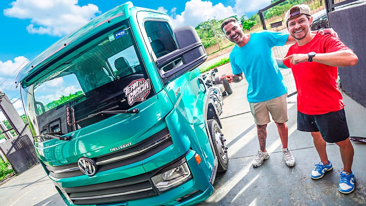 LEVEI PRO BRUNO GARCIA VER MEU CAMINHÃO NOVO