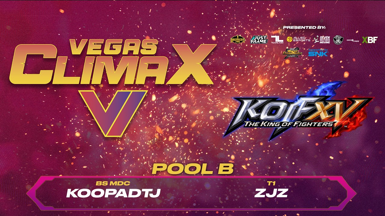 Vegas Climax VI - King of Fighters XV - BS MDC | KoopaDTJ vs T1 | ZJZ- Pool B