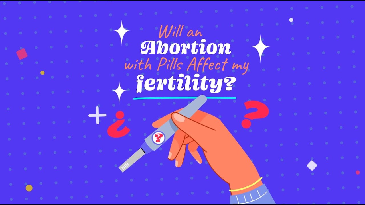 Will an abortion with pills affect my fertility?