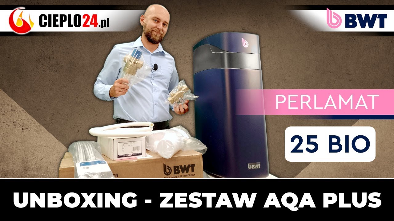 BWT Perlamat 25 &ndash; pełny zestaw AQA Plus! Zobacz zawartość pudełka | Unboxing | cieplo24.pl