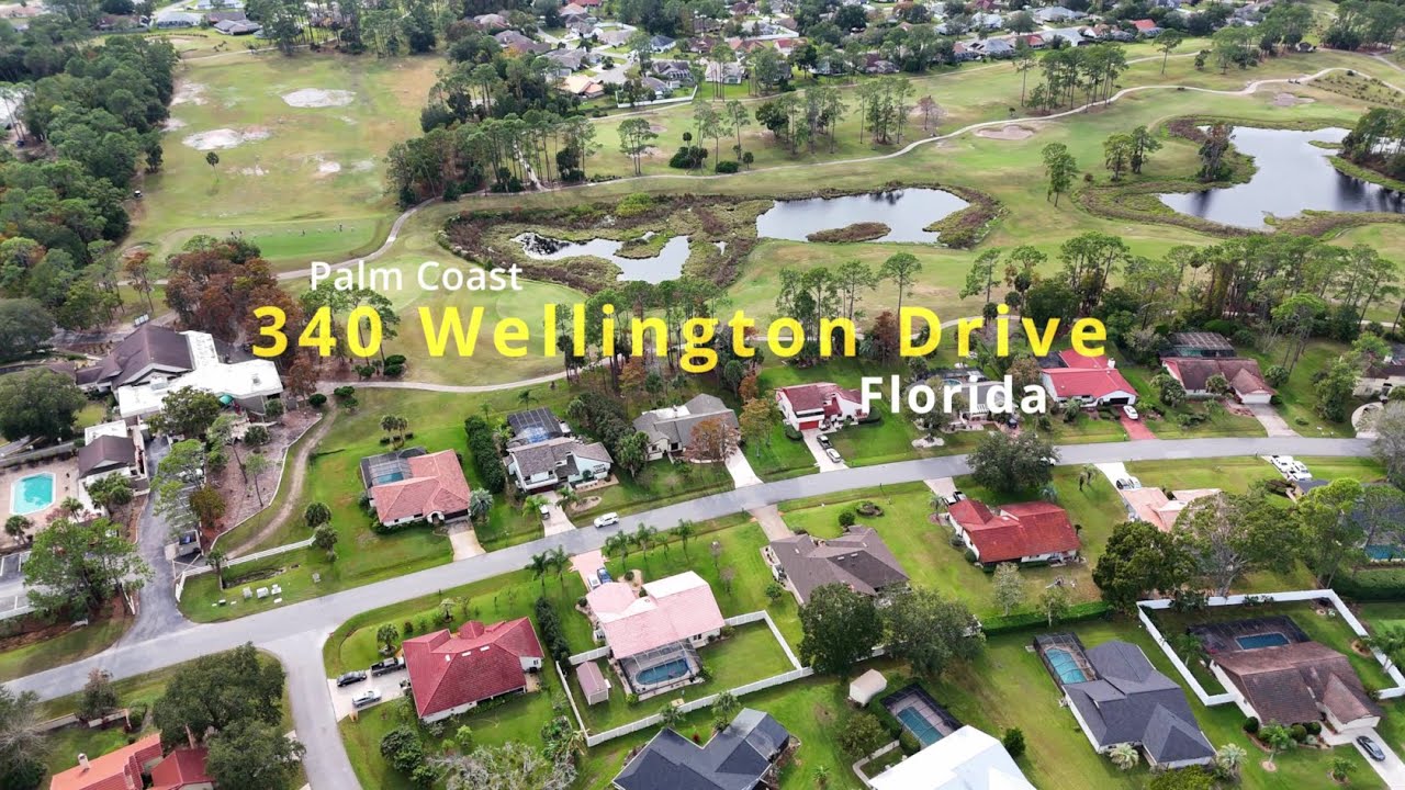 Enjoy the 4K Tour of 340 Wellington Drive! #palmcoast #floridarealestate