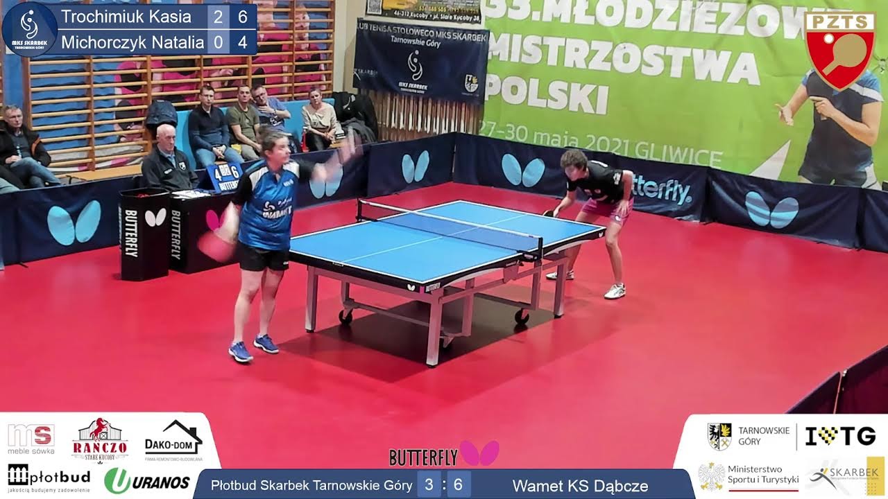 1 Liga Kobiet:  Płotbud Skarbek Tarnowskie Góry  -  Wamet KS Dąbcze  (stół 1)