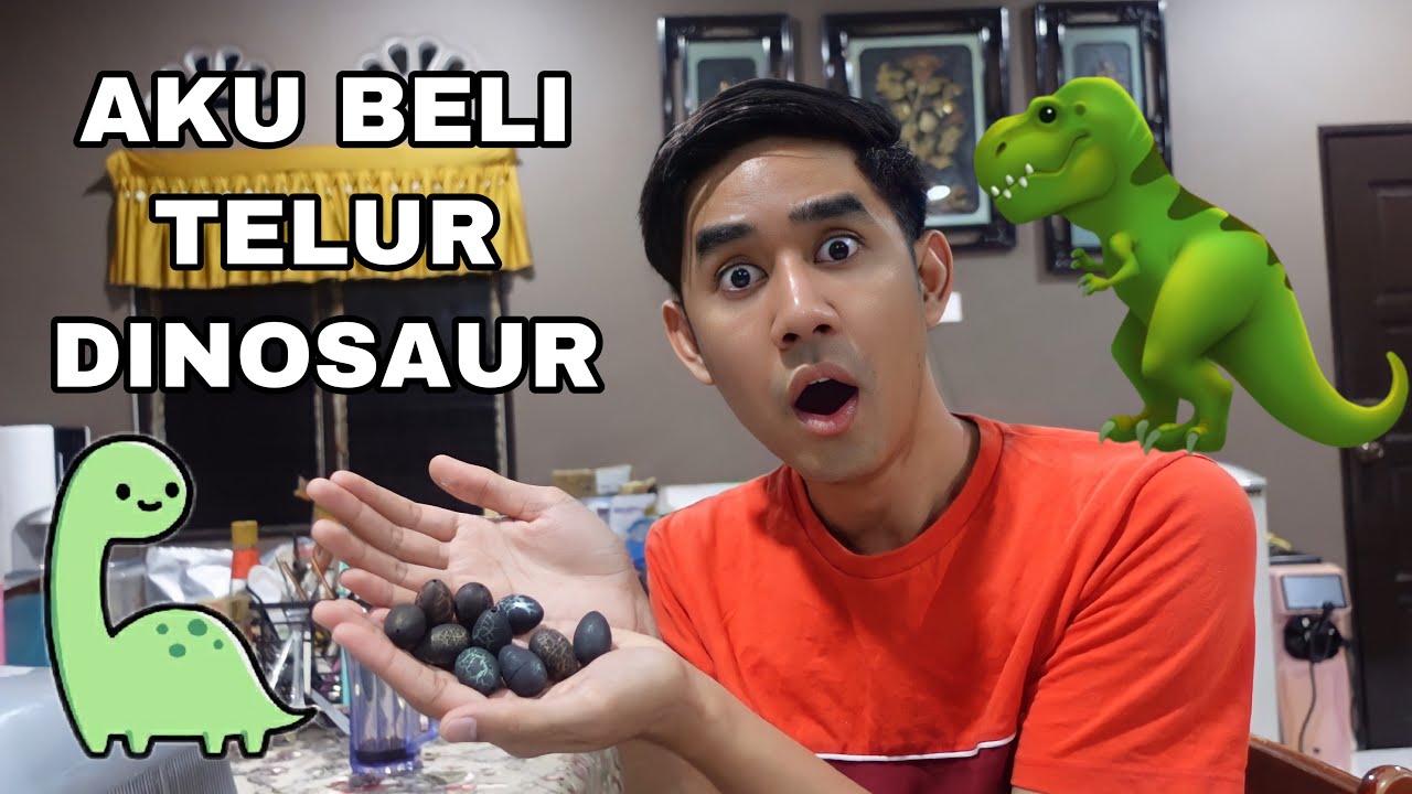 AKU BELI TELUR DINOSAUR 🦖 EKPERIMEN SAMPAI MENETAS 😂