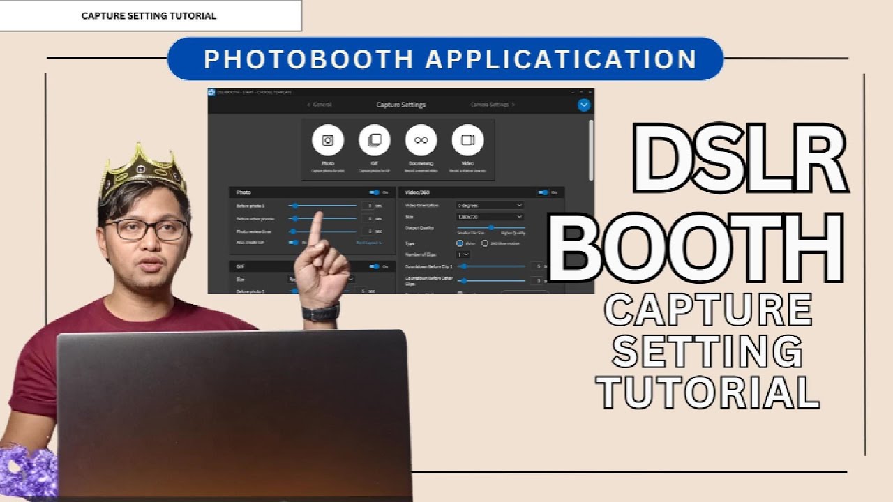 DSLRBOOTH CAPTURE SETTING TUTORIAL