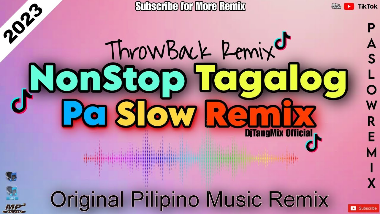 [New] NONSTOP TAGALOG | OPM SONG PA SLOW REMIX 2023 EXCLUSIVE THROWBACK REMIX FT. DJTANGMIX OFFICIAL