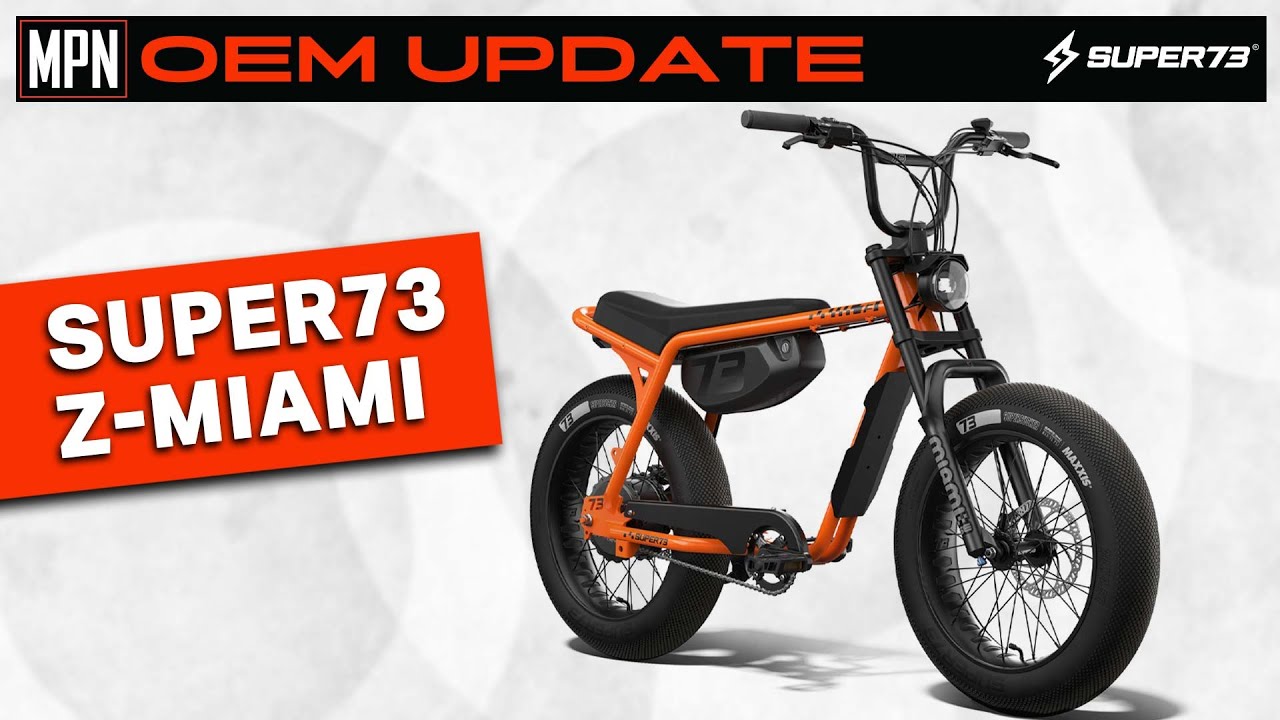 OEM Update: 2024 Super73 Z-Miami Electric Bicycle