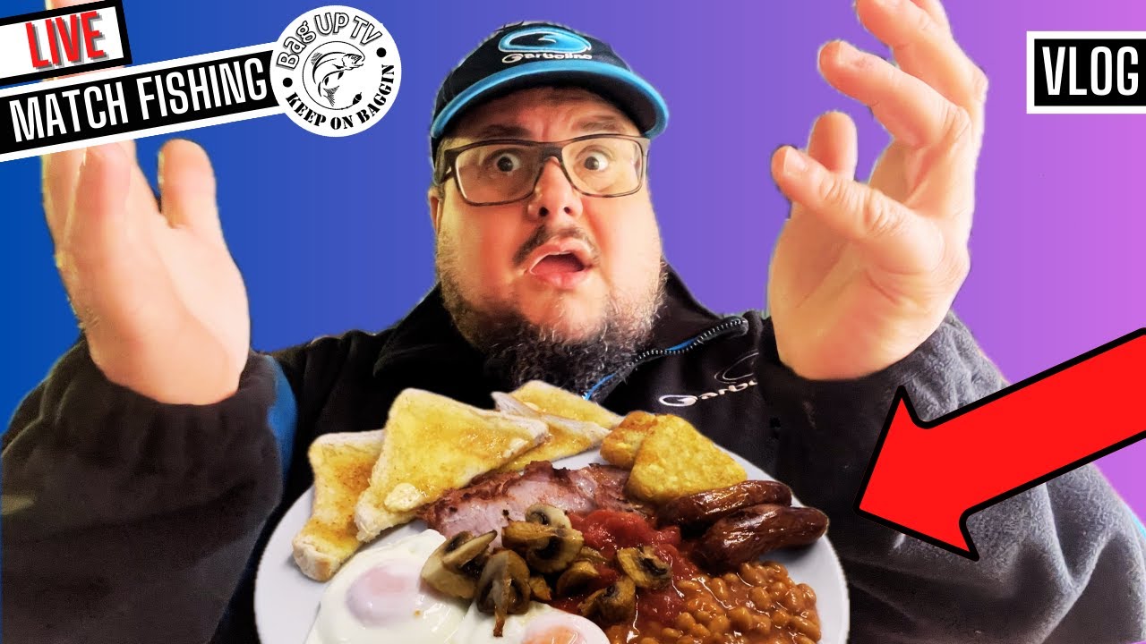 BEST BREAKFAST I'VE EVER HAD !!! LARFORD LAKES OPEN MATCH | LIVE MATCH FISHING | BAGUPTV MARCH 2024
