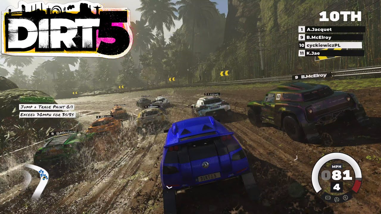 DIRT 5 Career Mode 4K Dynamic Weather PS4 Pro Gameplay