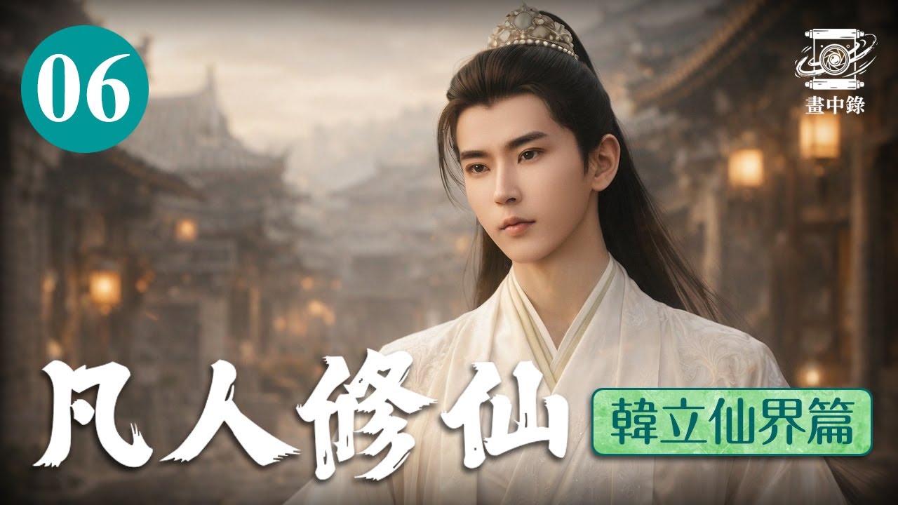 《凡人修仙韓立仙界篇》AI影片系列 | 第6集：白袍少年 #畫中錄 #韓立
