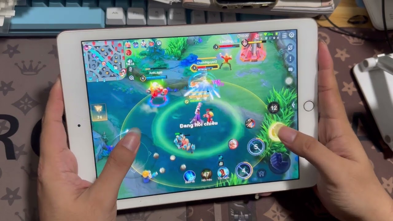 Chơi Game Liên Quân Trên IPad Thế Hệ Thứ 6 Ở Cuối Năm 2023