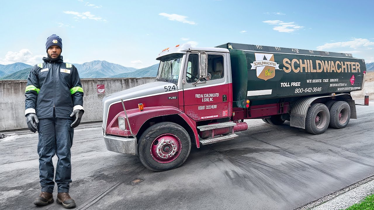 MY FIRST PAY CHECK | AS A FUEL OIL TRUCK DRIVER
