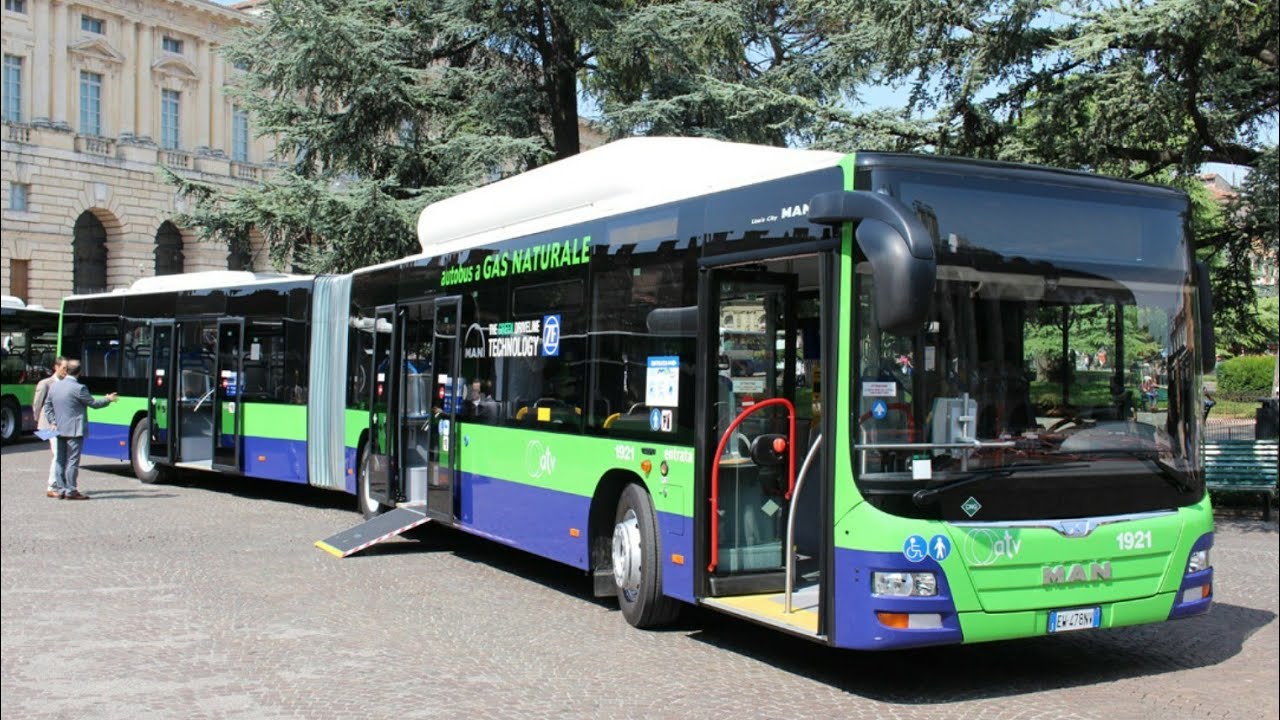 MAN Lion's-City A40 GL CNG 2015 di ATV Verona sulla linea 12