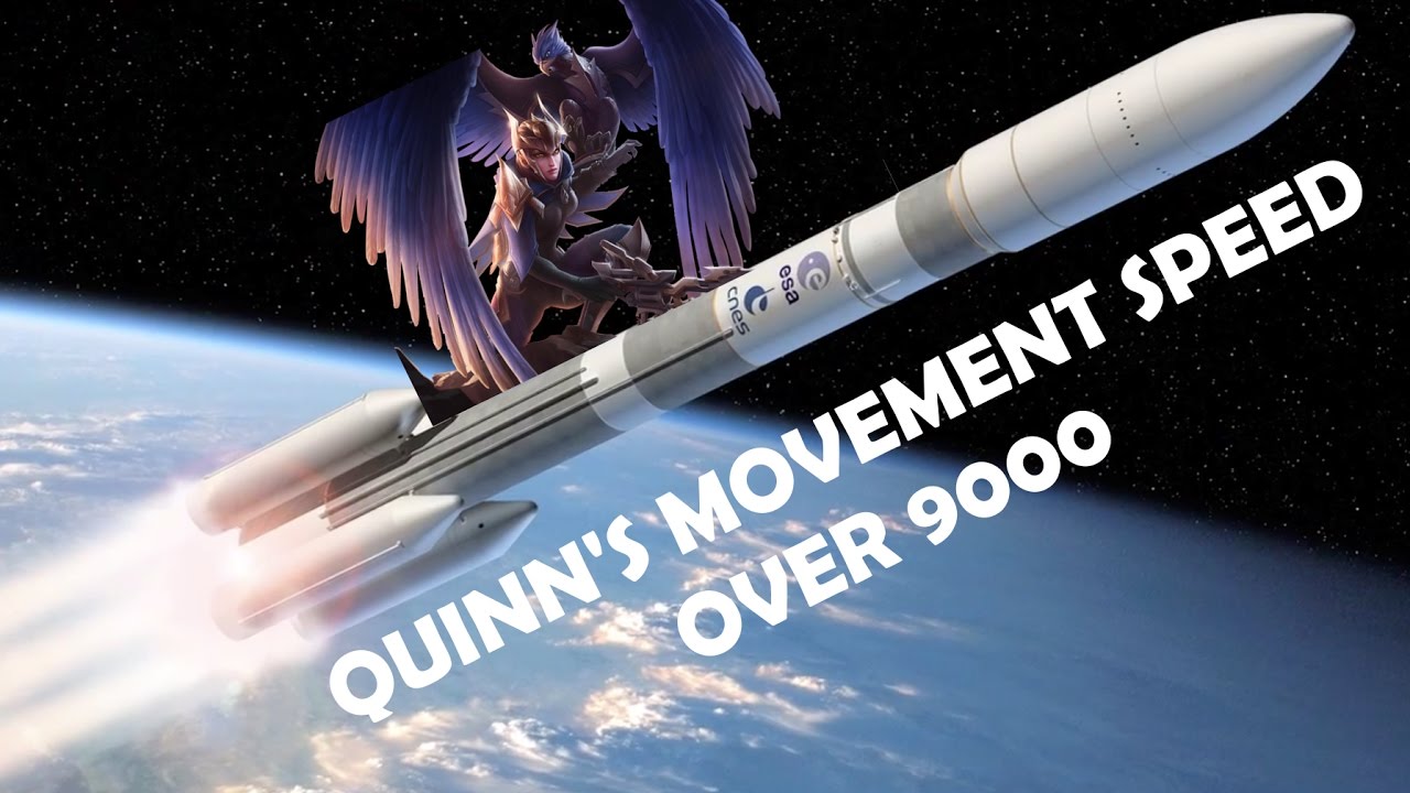 QUINN'S MOVEMENT SPEED IS OVER 3000 - League of Legends