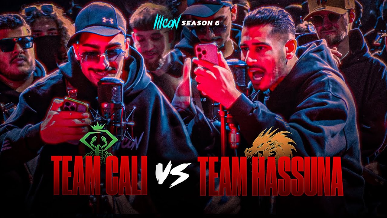Rap Battle: Team Hassuna VS Team Cali | ICON 6 | Highlight
