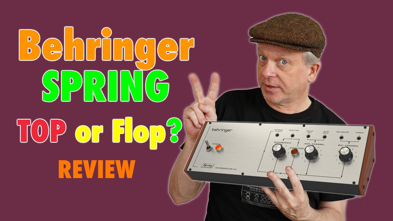 Behringer Spring Reverb REVIEW