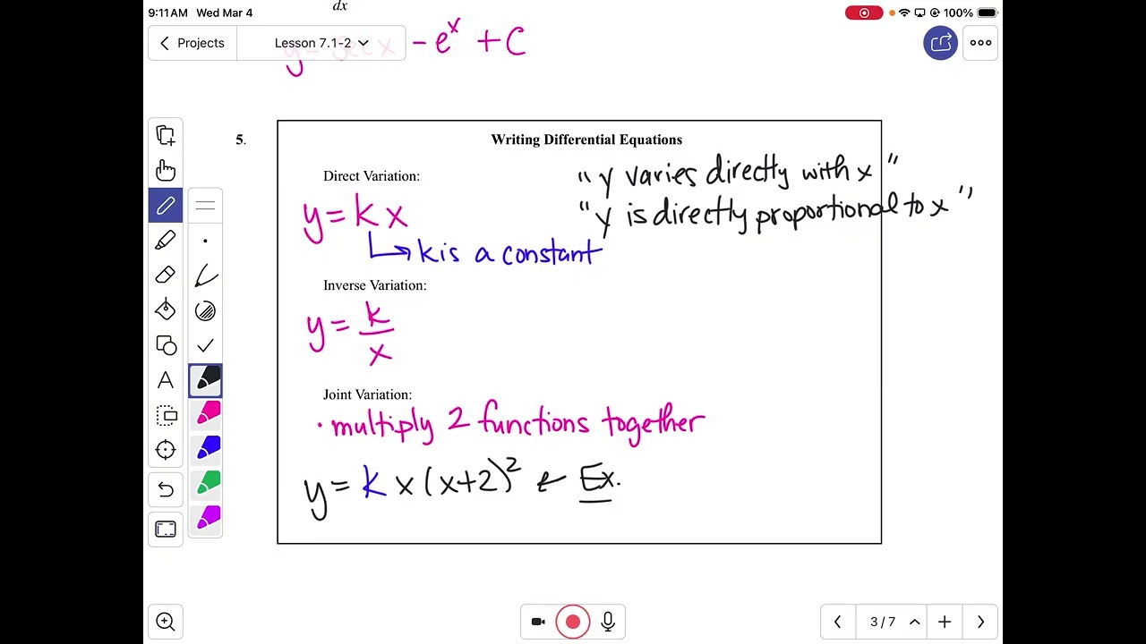 Lesson Video 7.1-2. (3/4/26)