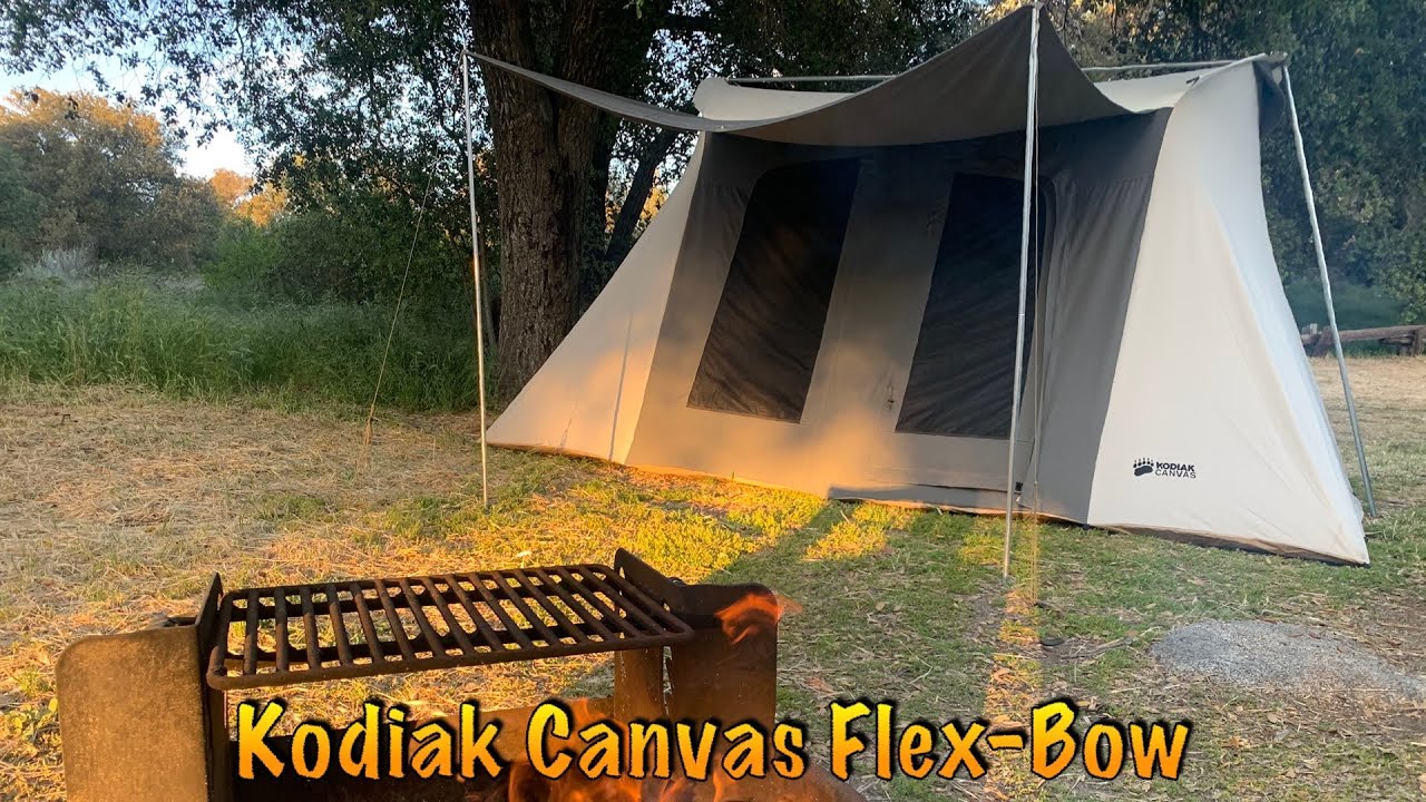 Kodiak Canvas Flex-Bow! #camping