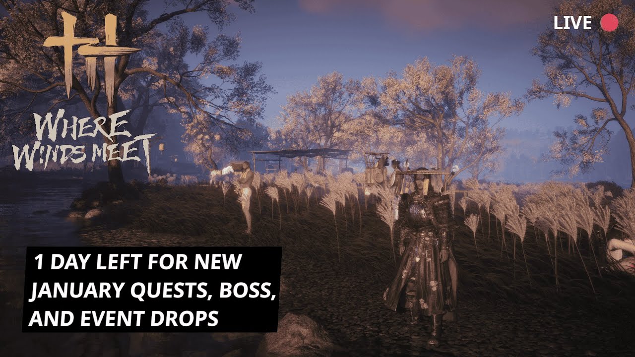 LIVE 🔴 LAST DAY Before January Update! New Quests, Boss & Events