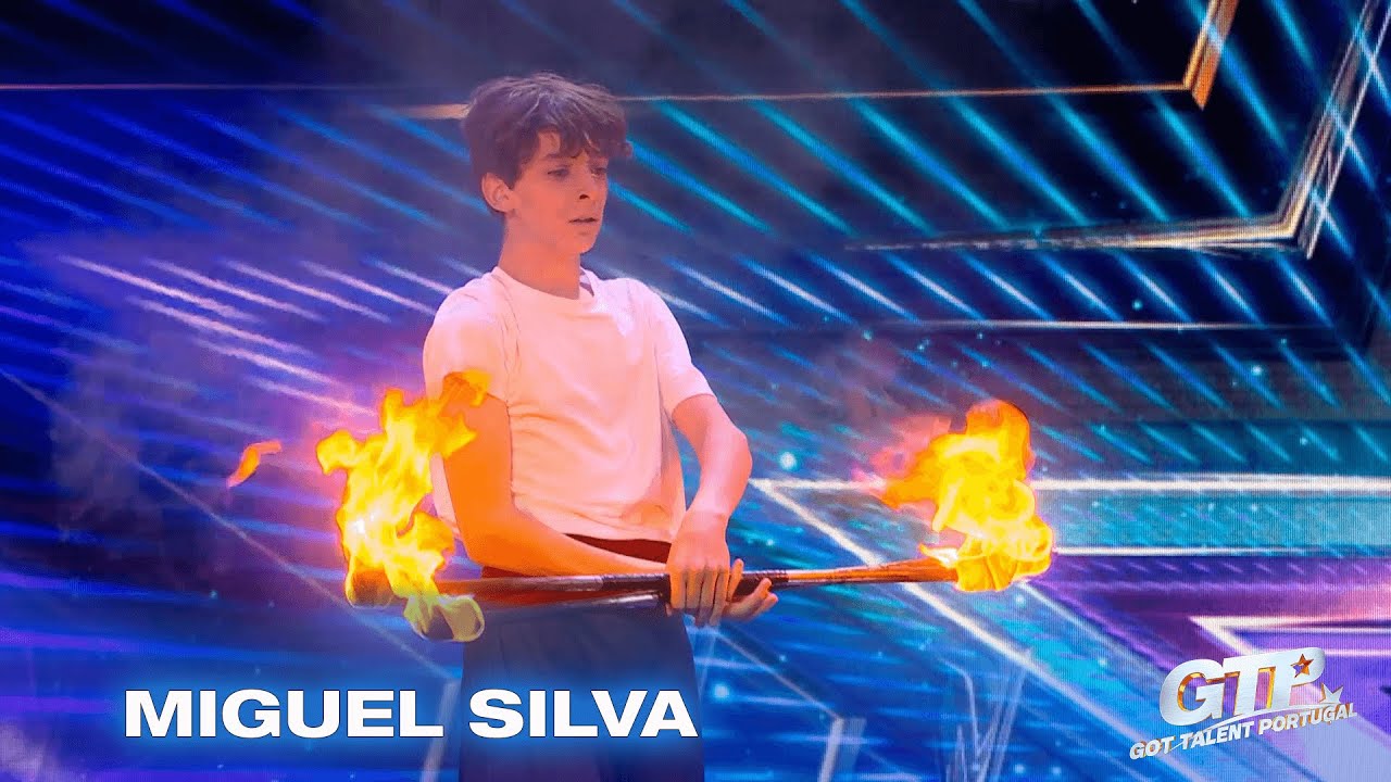Miguel Silva a misturar dan&ccedil;a contempor&acirc;nea com fogo!!! | Audi&ccedil;&otilde;es | Got Talent Portugal 2026