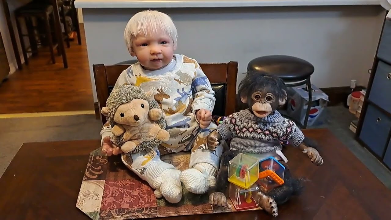 #cheekymonkeymonday . Kay& Louisa.@our Cherished Cherubs. #newdollclothes Jay @Jay dolls UK.  haul.