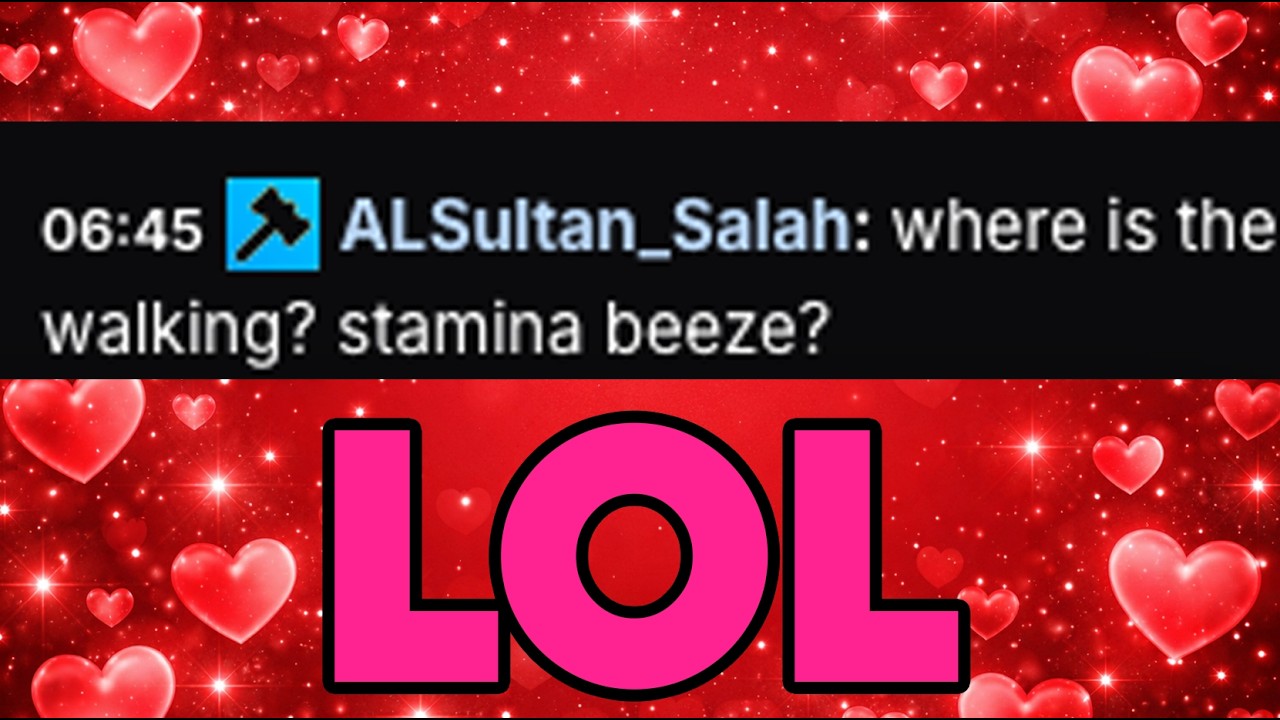 FOODIE BEAUTY BEEZES AFTER CRASH OUT - SALAH ASKS WHY WHERE'S THE WALKING - livestream reaction