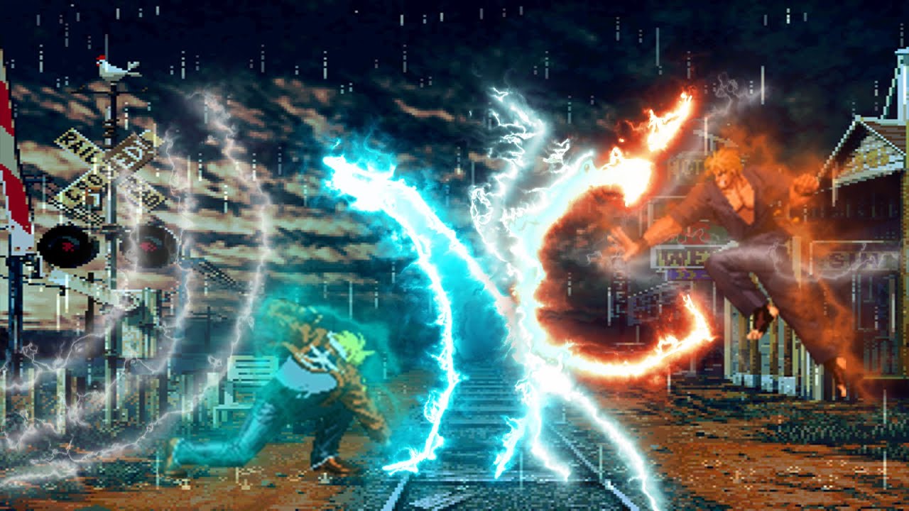 Garou Terry VS. Mr. Karate Ryo