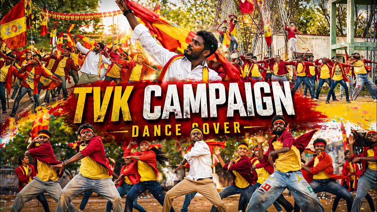 THALAPATHY VIJAY - THE RISE OF A LEADER | TVK ELECTION CAMPAIGN SONG | DANCE COVER |