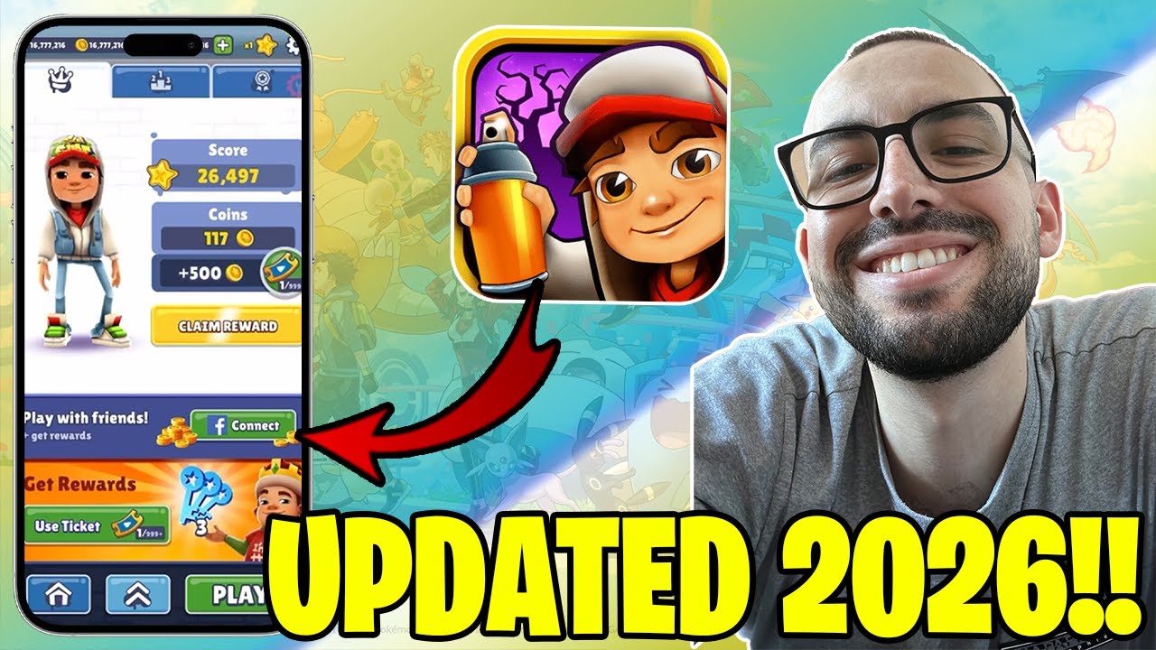 Subway Surfers Hack/MOD APK iOS & Android - Unlimited Free Keys and Coins 2026