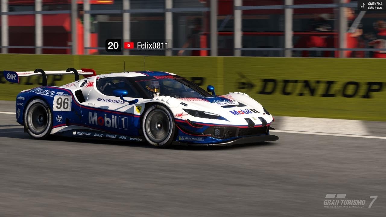 GT7 - World Touring Car 800 - Dragon Trail (R) | 296 GT3