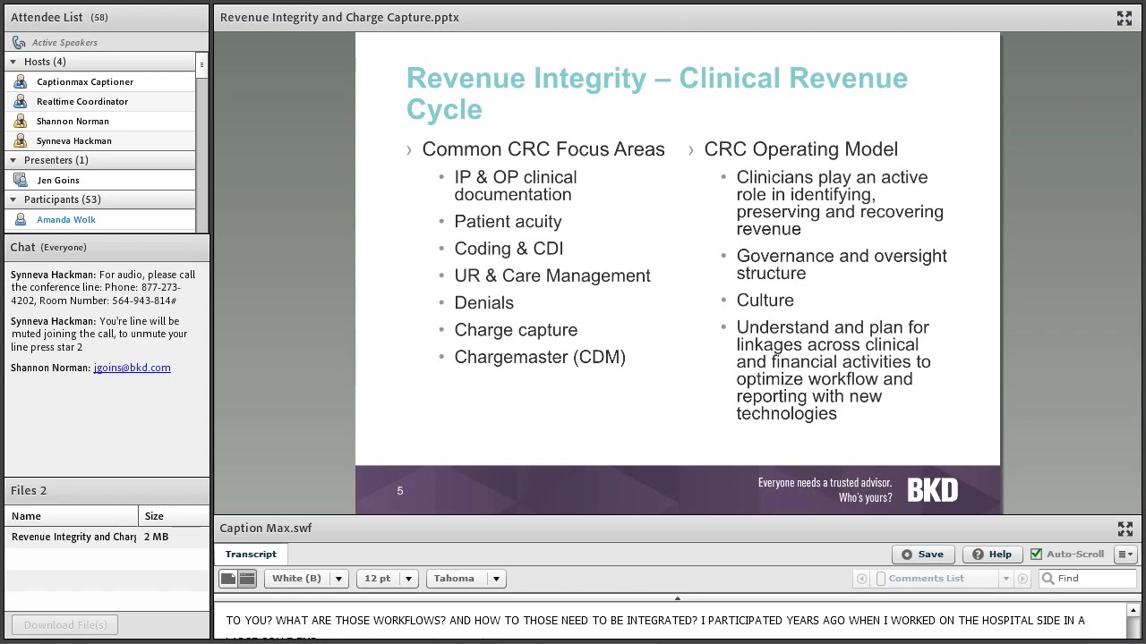 Rev Cycle Charge Capture Best Practices 0