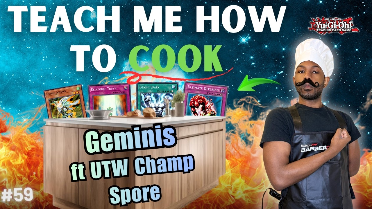 Yugioh Edison Format | Teach Me How to Cook ft UTW Champ Spore | Geminis Ep59