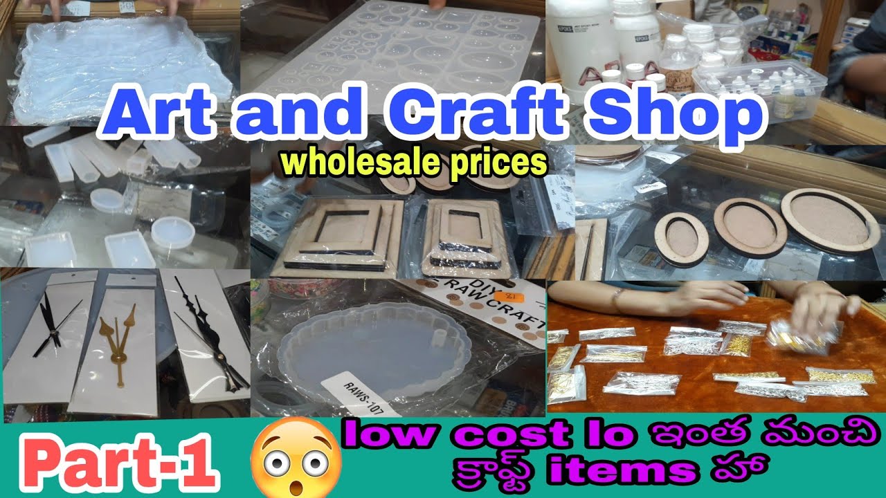 ||Part1||ART and CRAFT Items at one PLACE ||wholesale and REASONABLE prices||