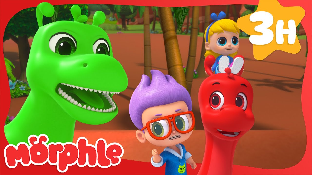 Morphle's T-Rex Takeover | Dinosaur Cartoons for Kids | Mila and Morphle