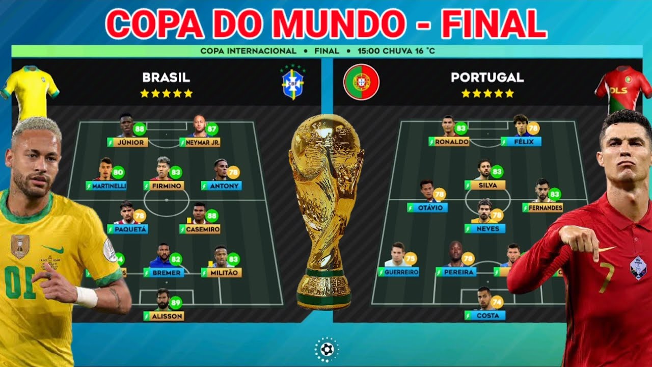 DLS | Modo Carreira Brasil #12 ( Final da Copa do Mundo )
