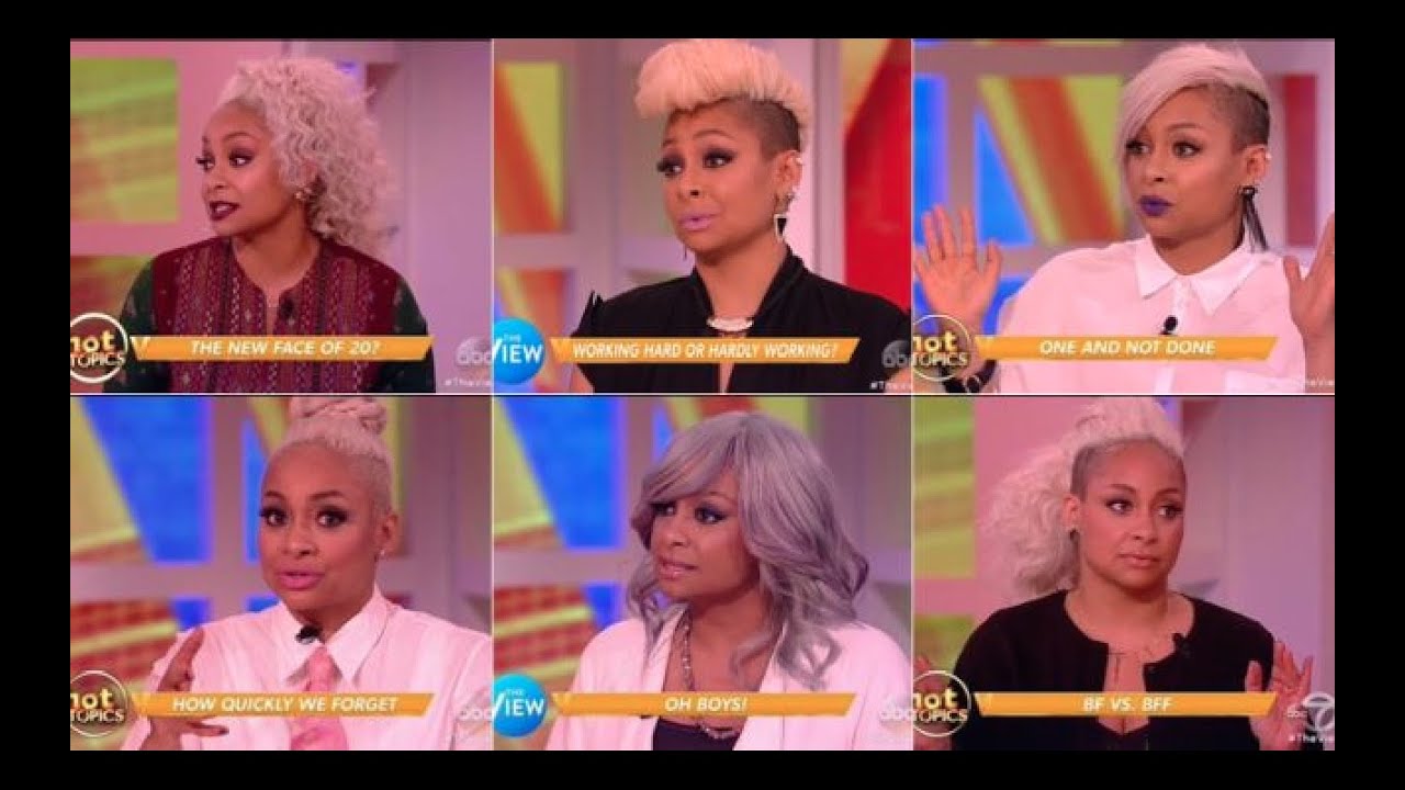 The Best of Raven-Symoné on The View - PART 1