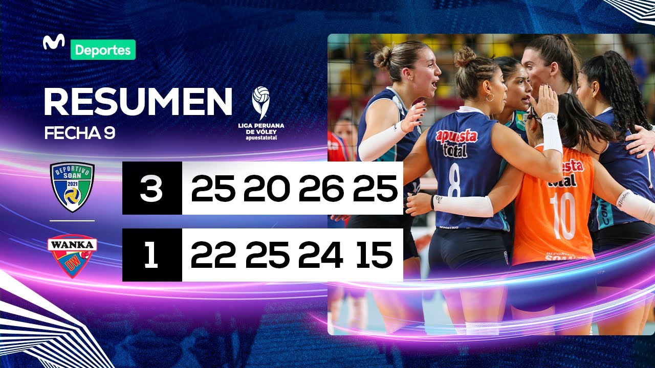 RESUMEN: DEPORTIVO SOAN 3️⃣ - 1️⃣ DEPORTIVO WANKA | FECHA 9 | LIGA PERUANA DE VÓLEY 24/25 👋🏐🏆