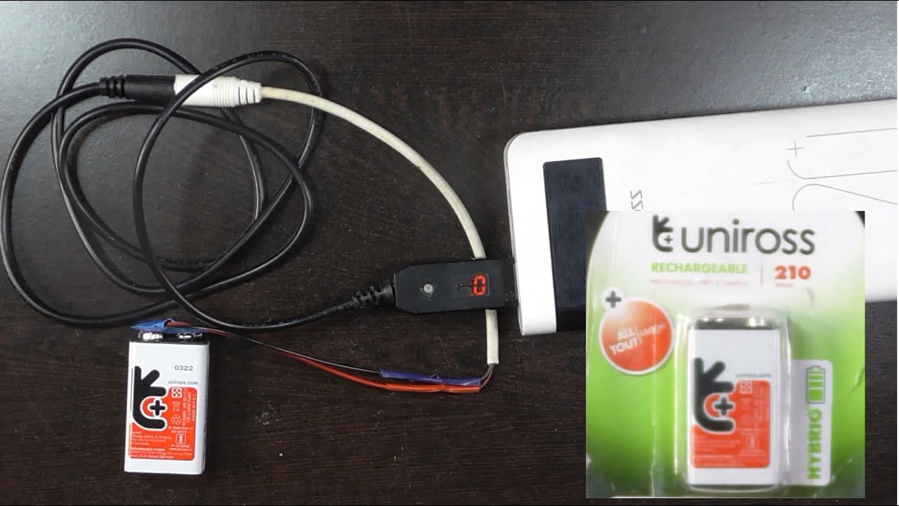 RECHARGEABLE   BATTERY 9V  EVEREADY  UNIROSS  in HINDI